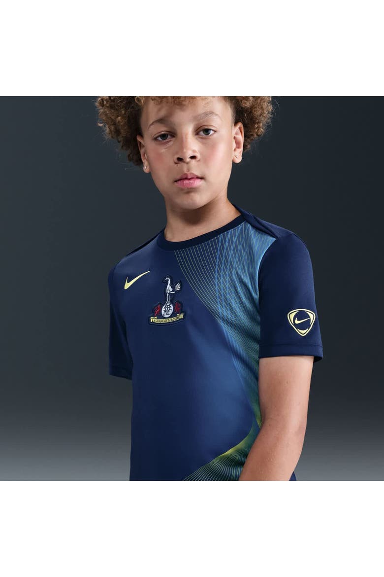 Youth Nike  Navy Tottenham Hotspur 2025/26 Third Academy Pro Pre-Match Dri-Fit Top, Main, color, Navy