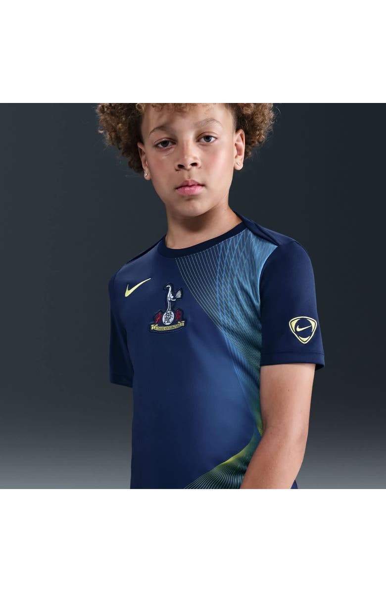 Nike Youth Nike  Navy Tottenham Hotspur 2025/26 Third Academy Pro Pre-Match Dri-Fit Top, Main, color, Navy