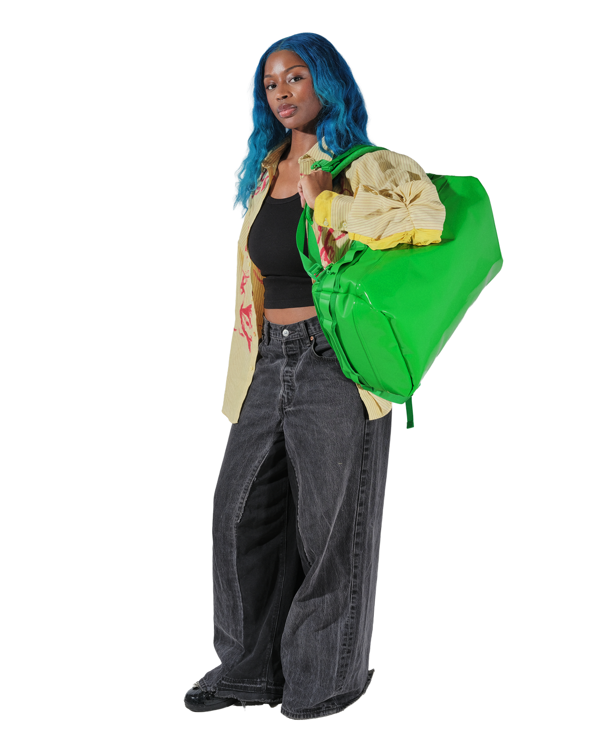 Baboon to the Moon New Go-Bag Duffle Mini 32L, Alternate, color, Green