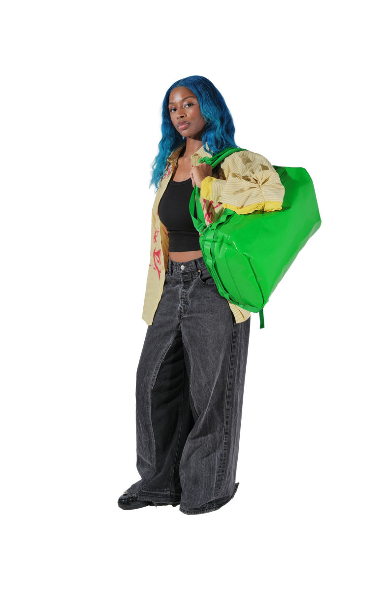 Baboon to the Moon New Go-Bag Duffle Mini 32L, Alternate, color, Green