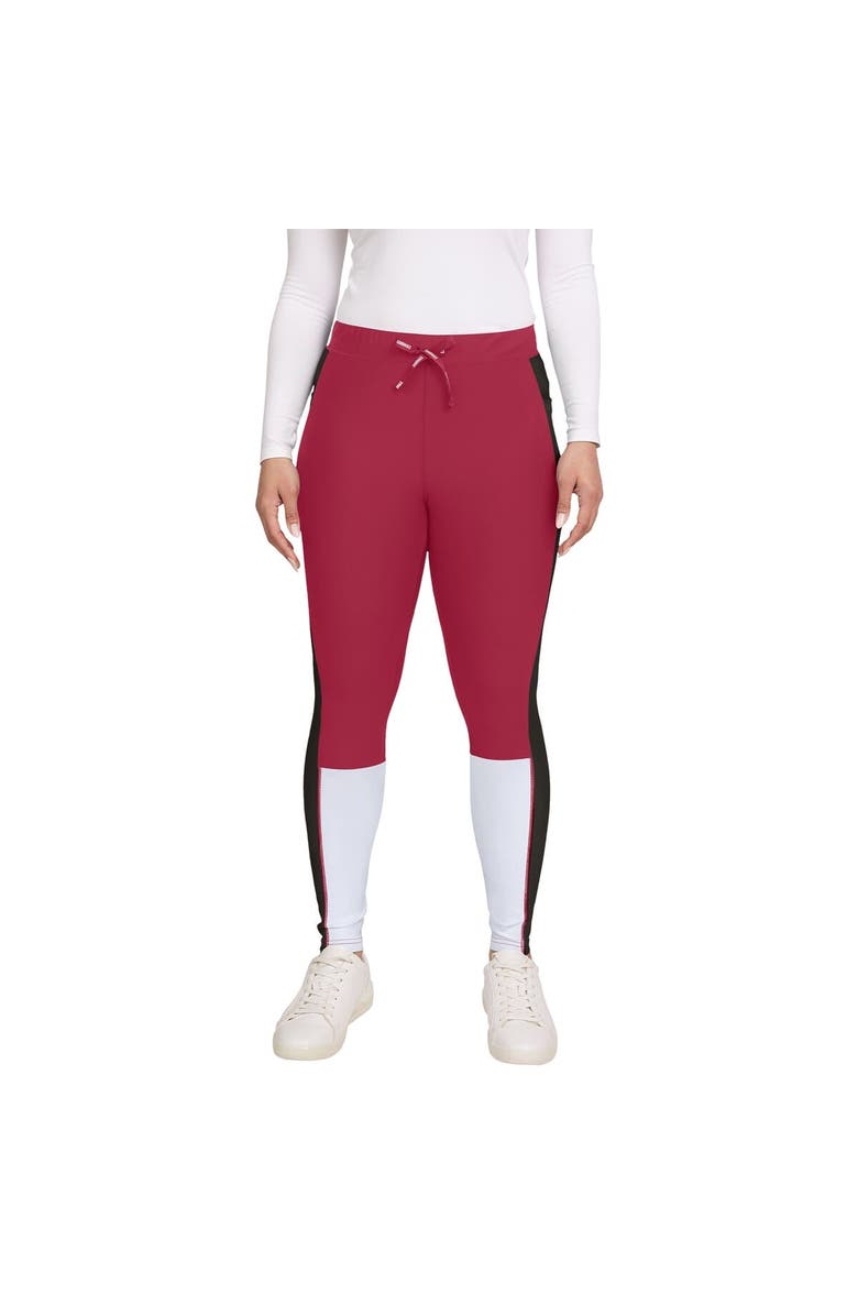 WEAR by Erin Andrews Women's WEAR by Erin Andrews Cardinal/Black Arizona Cardinals Color-Block Leggings, Alternate, color, Cardinal