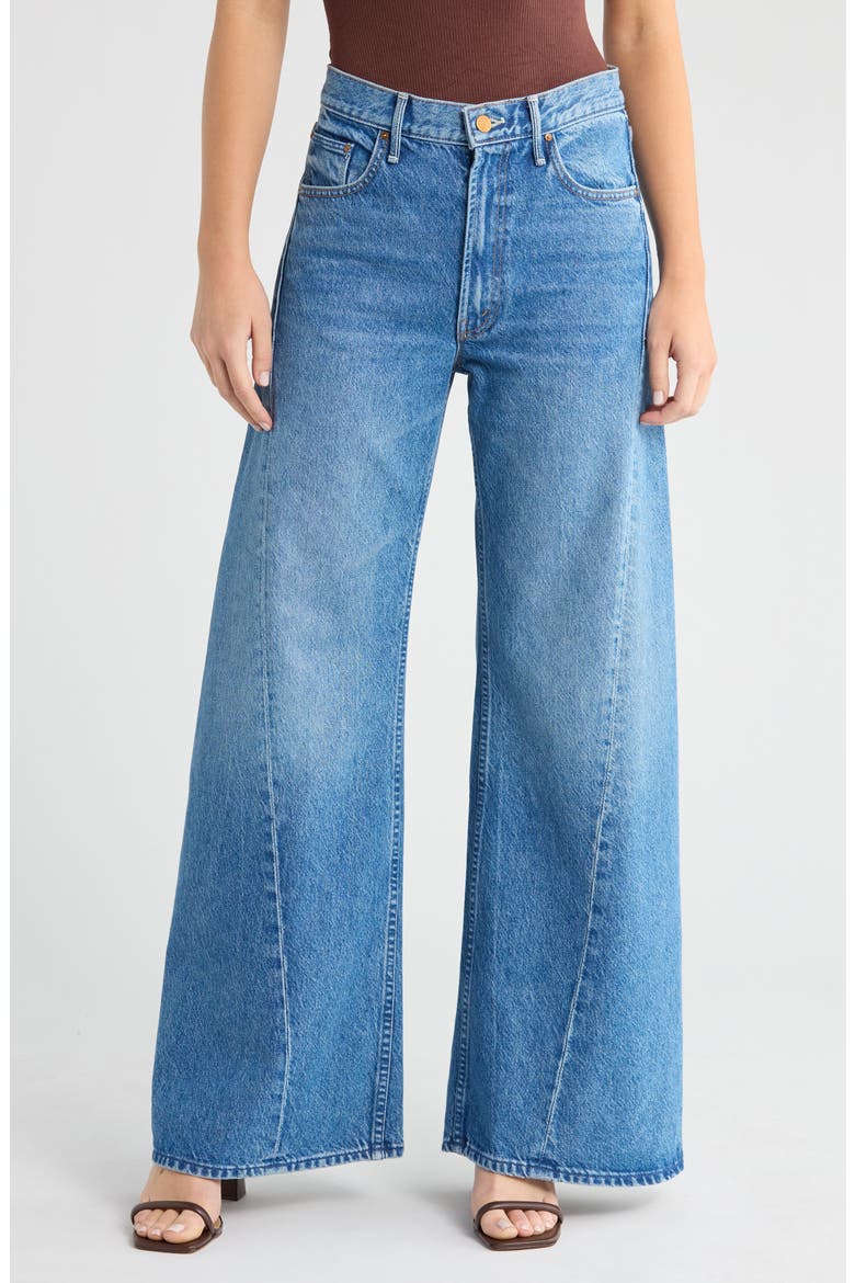 Lemon Twist High Waist Wide Leg Jeans (Women) | Nordstrom