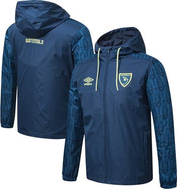 Umbro Men's Umbro Navy Guatemala National Team 2025 Full-Zip Rain