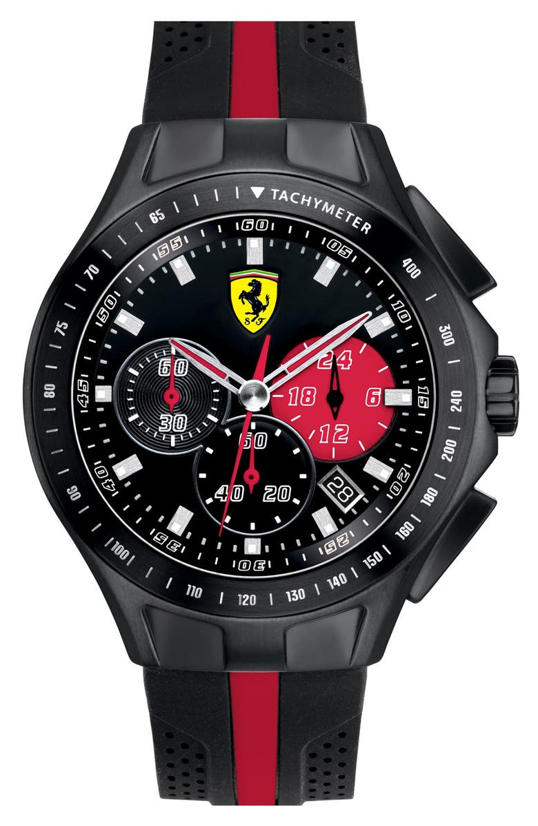 Scuderia Ferrari 'Race Day' Chronograph Watch, 44mm, Main, color,