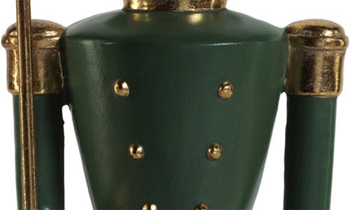 Zodax Clarence Nutcracker Soldier Figurine In Green