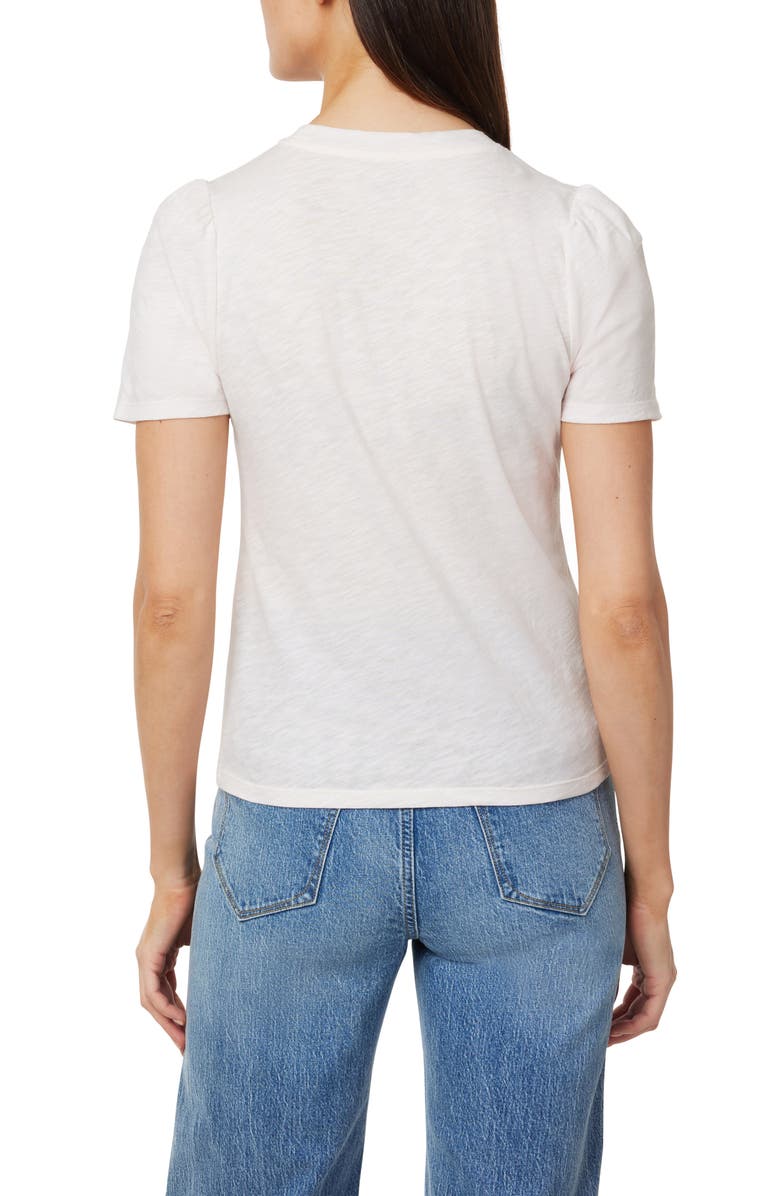 Kensie Je t'aime Embroidered T-Shirt, Alternate, color, Heavenly Pink