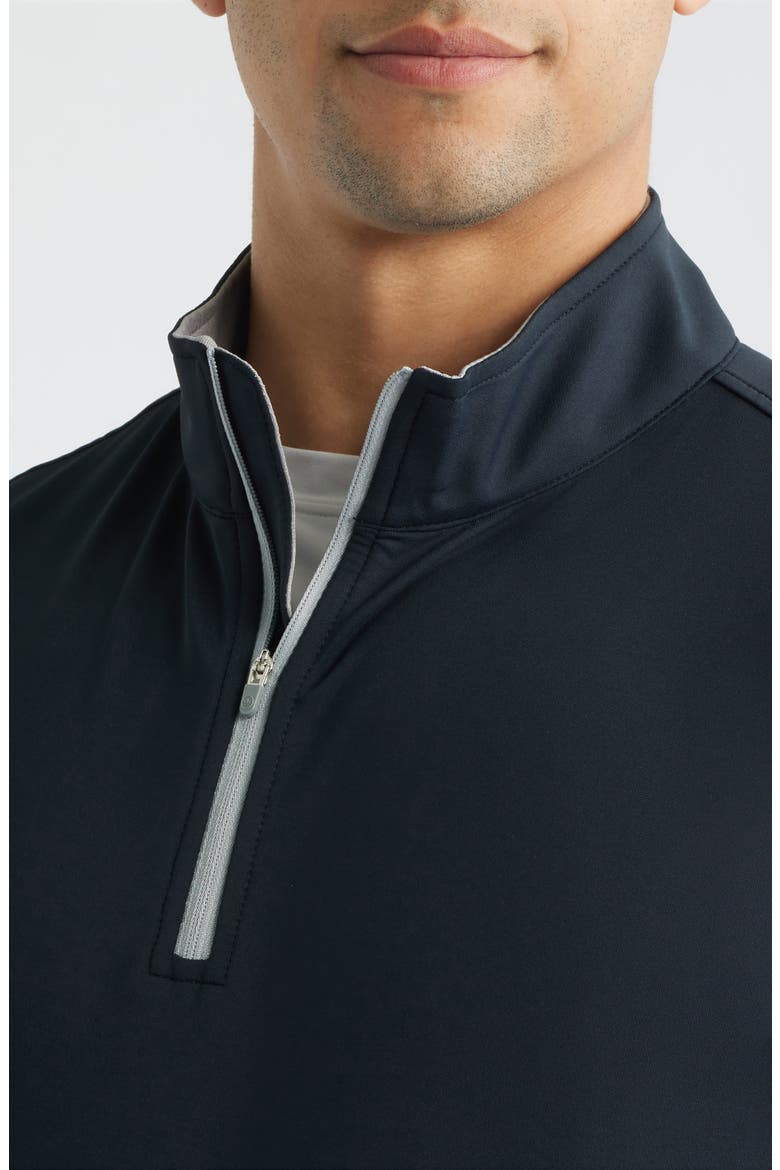 Galway Performance Quarter Zip Vest, Alternate, color, BLACK