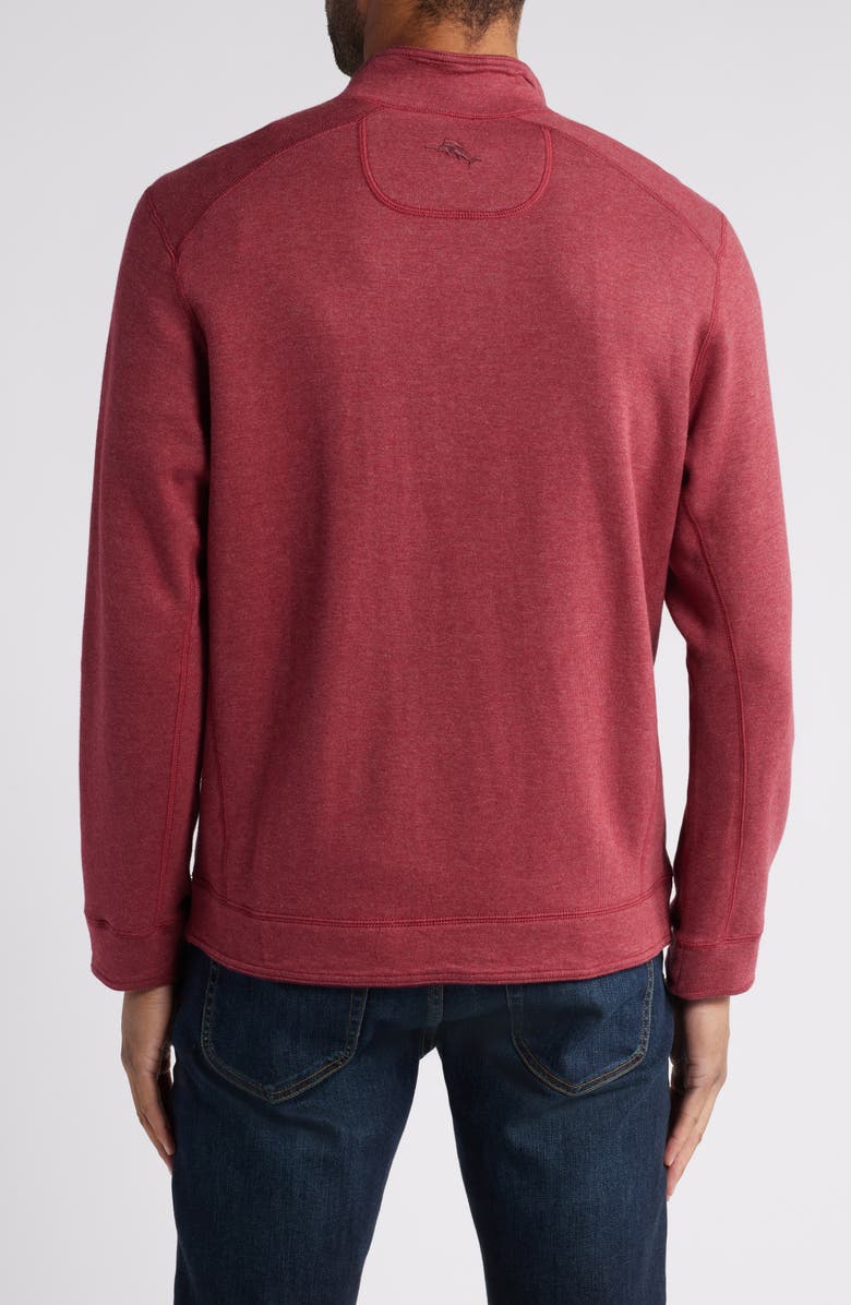 Tommy Bahama Flip Coast Reversible Snap Neck Henley Pullover, Alternate, color, Aged Clare