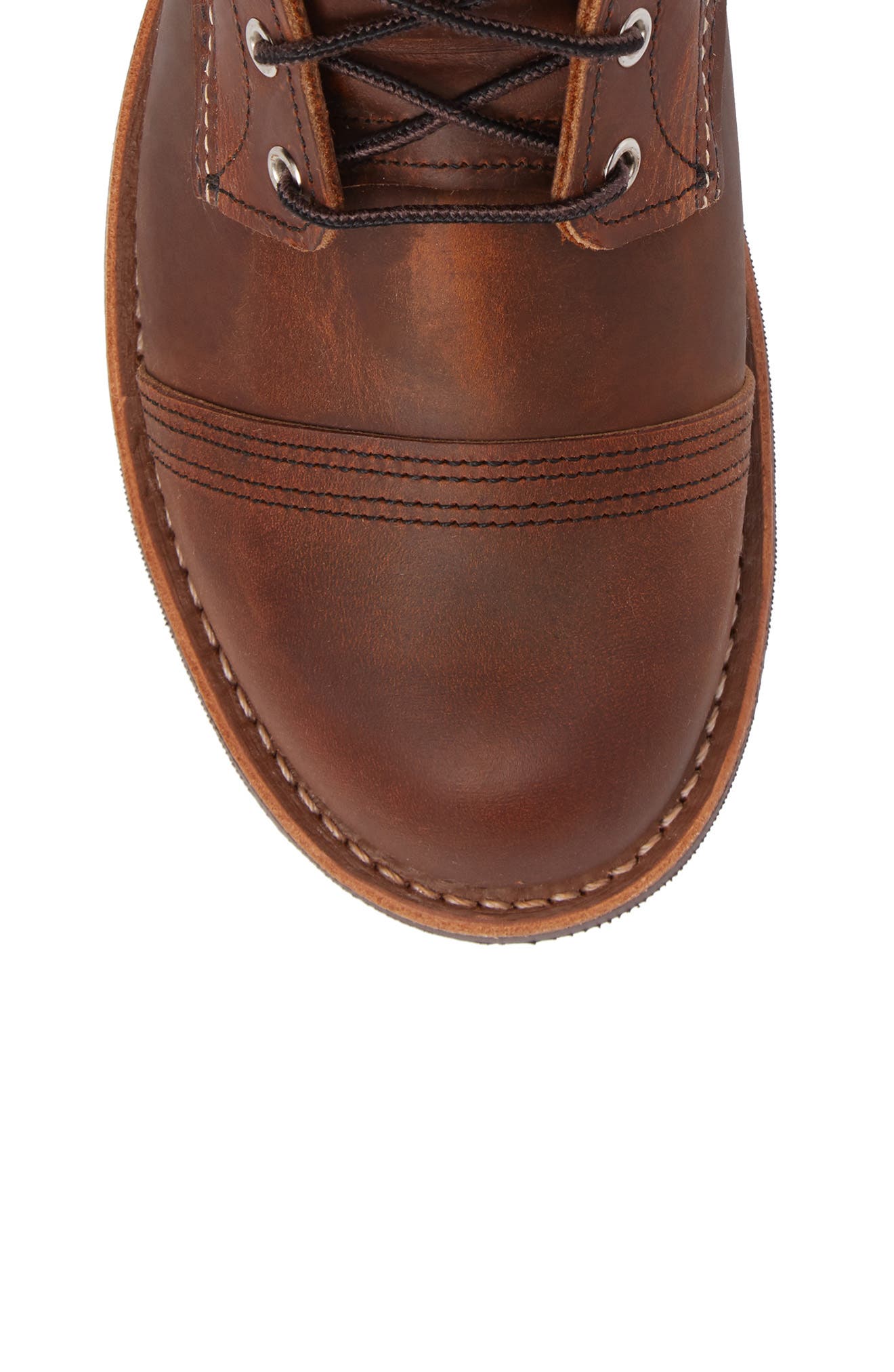 Red Wing Iron Ranger Cap Toe Boot, Alternate, color, Copper Leather