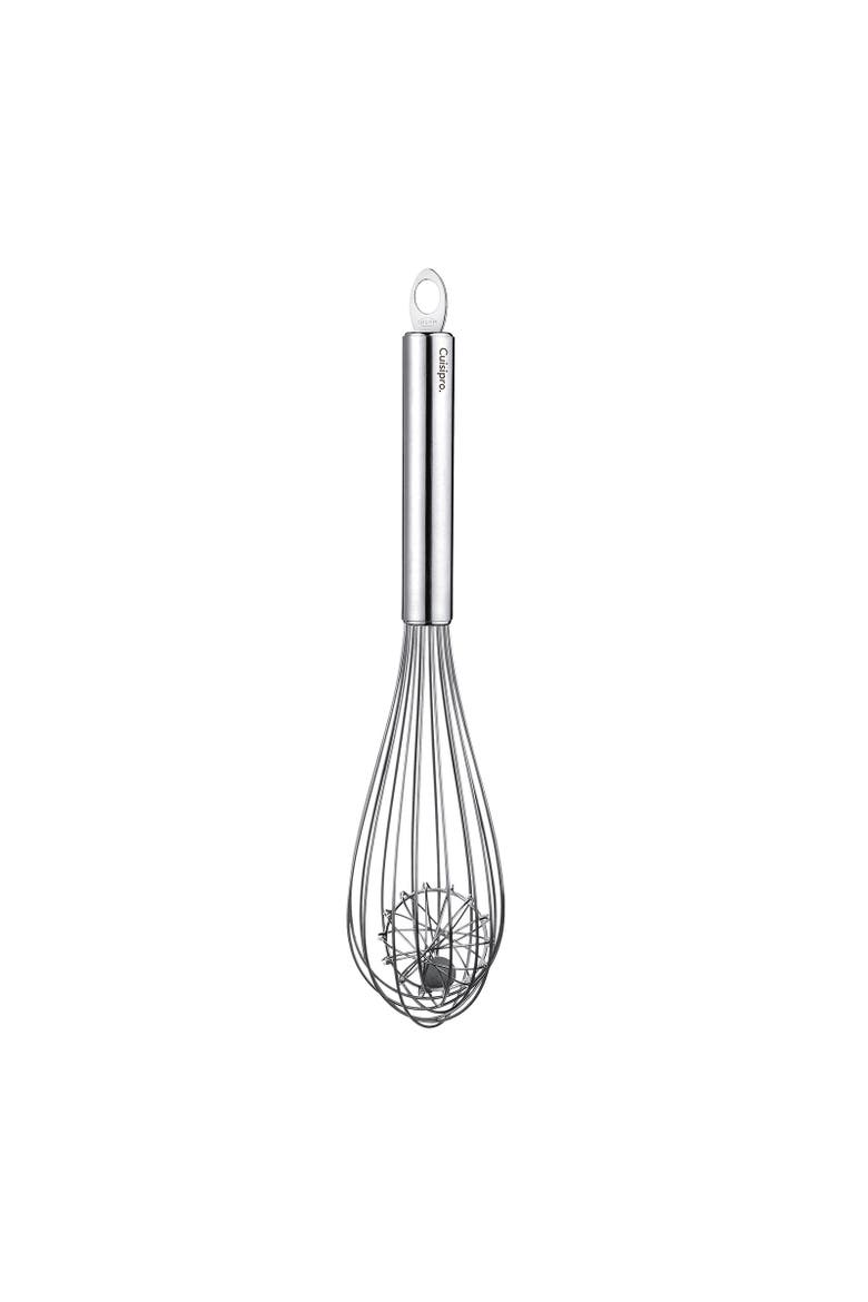 12 Inch Duo Whisk Stainless Steel Ball Whisk Solid Handle, Main, color, Silver