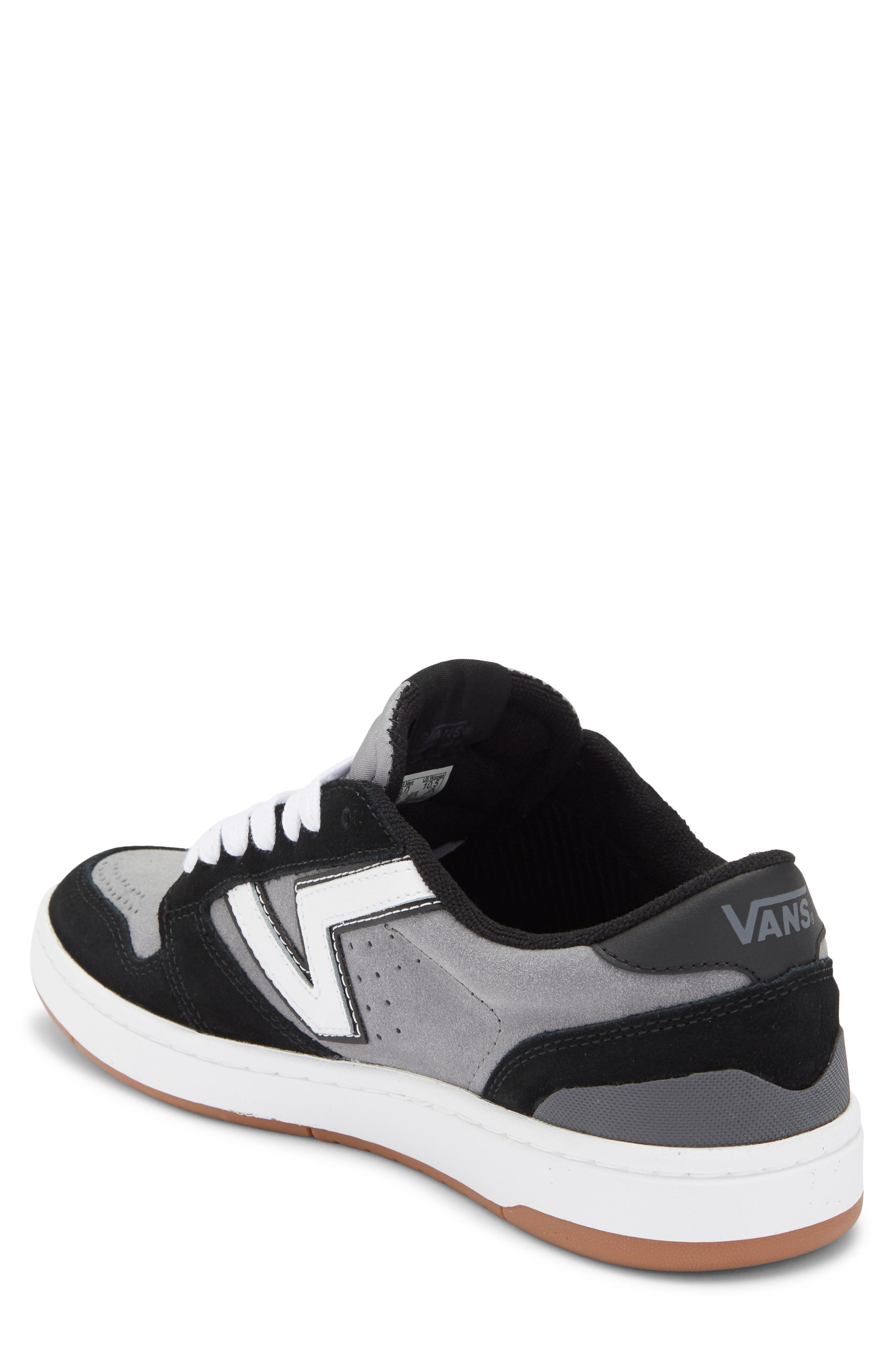 Lowland 2.0 Sneaker, Alternate, color, BLACK/GRAY