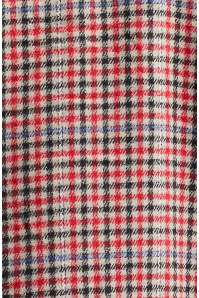 Cheyenne Zip Front Jacket, Alternate, color, CRIMSON MINI CHECK