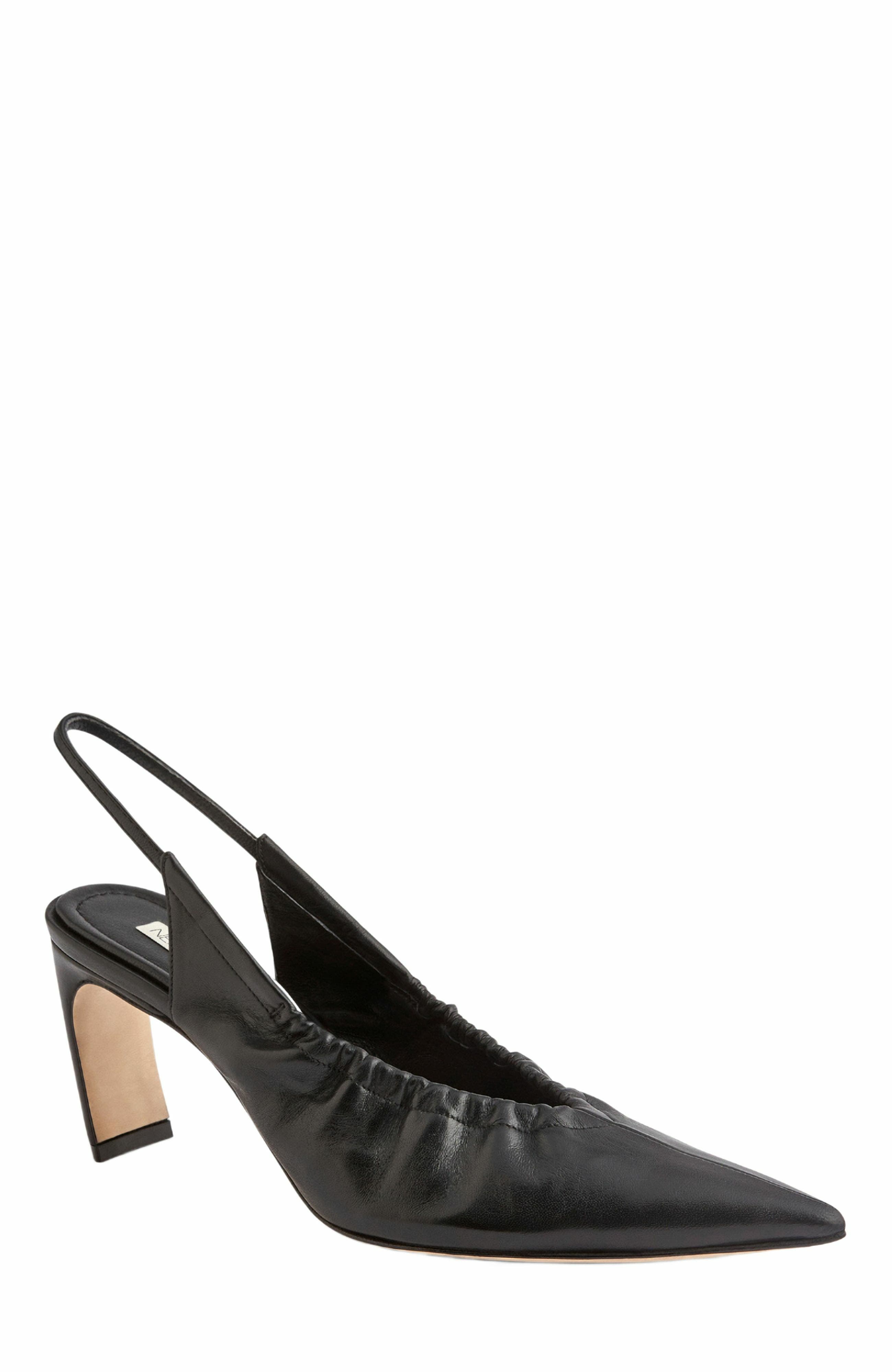 Neil J. Rodgers Kristy Slingback, Alternate, color, Black Nappa