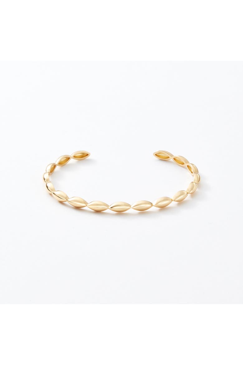 Wisteria Cuff Bracelet, Main, color, Gold