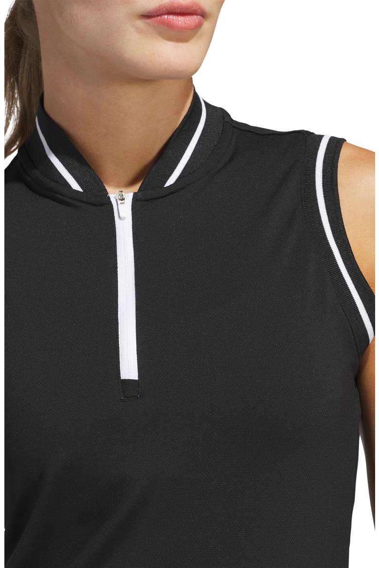 Ultimate 365 Sleeveless Golf Half Zip Top, Alternate, color, BLACK