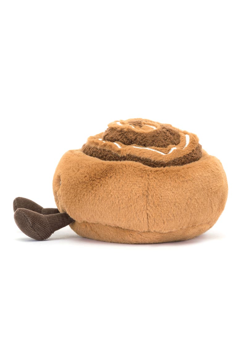 Amuseables Cidney Cinnamon Bun Plush Toy, Alternate, color, BROWN