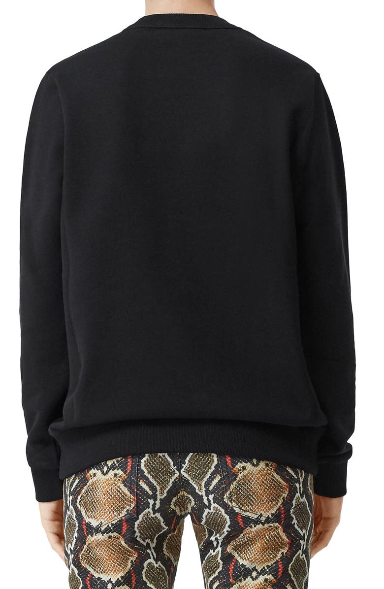 Burberry Dryden TB Monogram Sweatshirt, Alternate, color, 