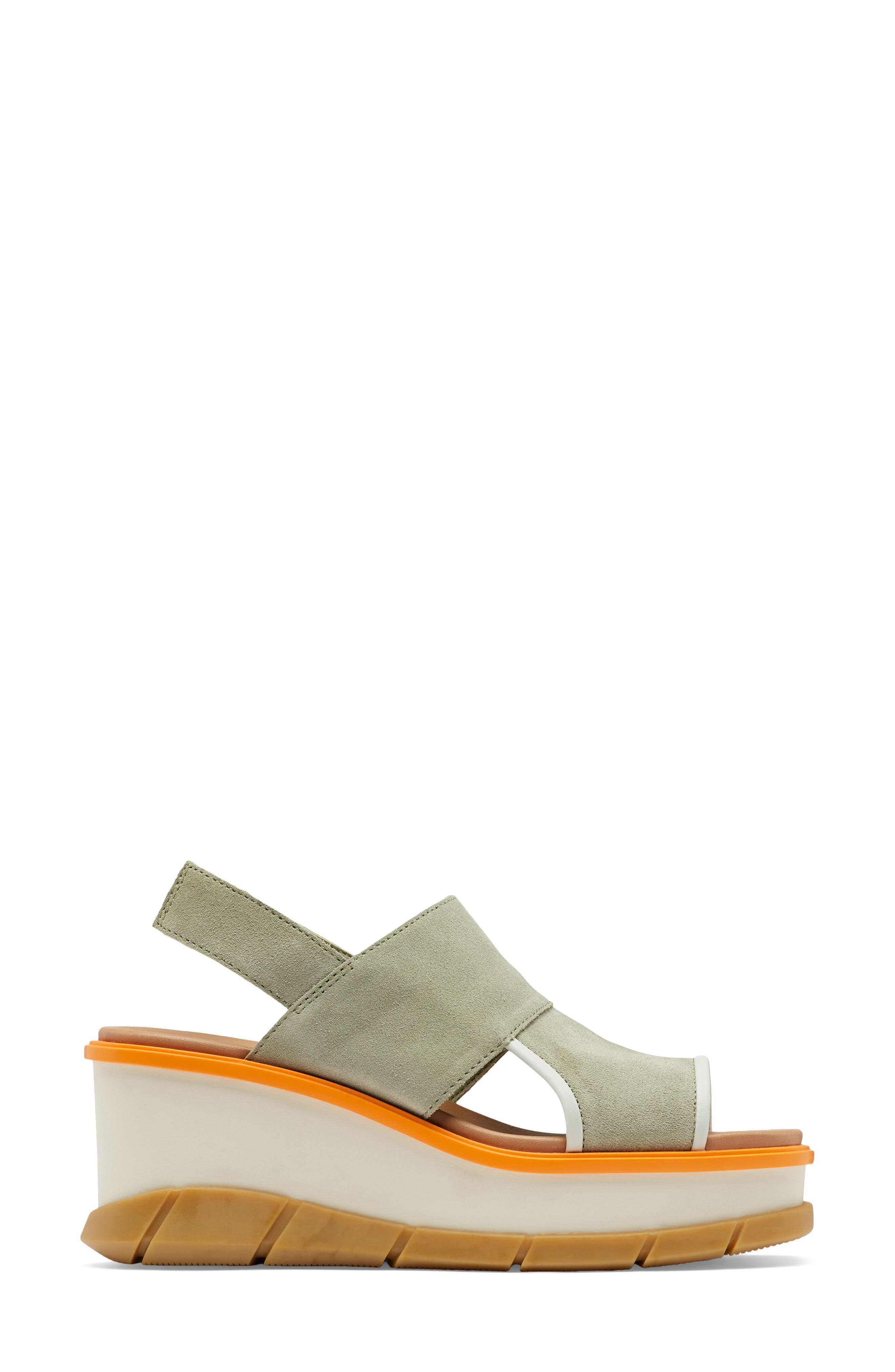 Joanie III Slingback Wedge Sandal, Alternate, color, SAFARI/ GUM 16