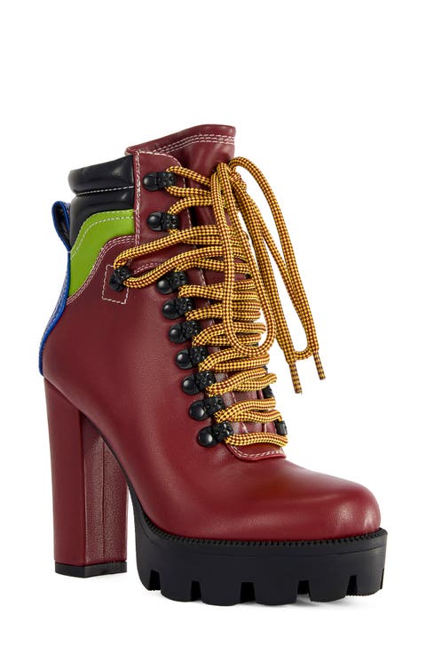 Deutch Lace Up Bootie