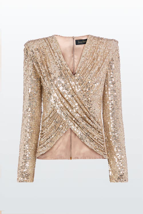 Jenny Packham Misty Blouse In Pink