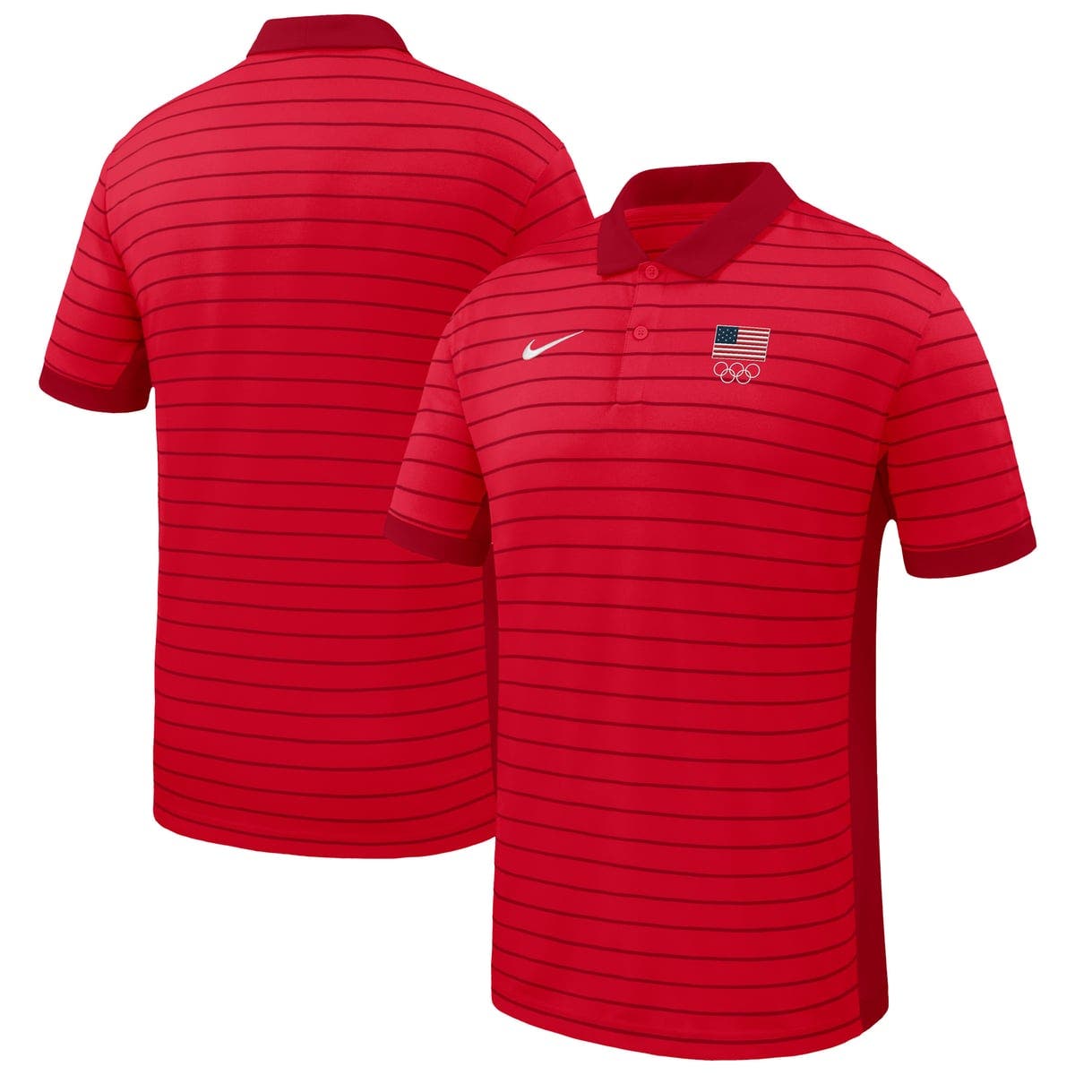 Nike Men's Nike Red Team USA Victory Stripe Dri-FIT Polo (Men) | Nordstrom