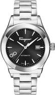 FERRAGAMO 1927 Automatic Bracelet Watch, 42mm