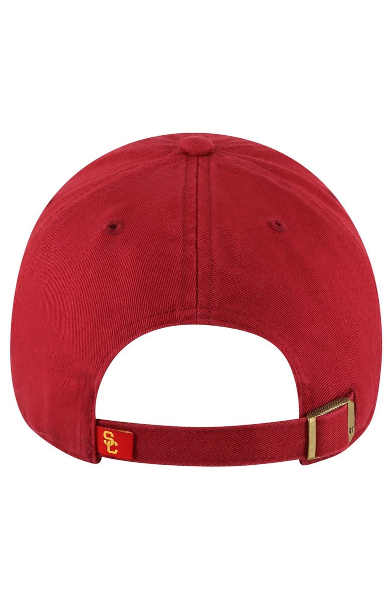 '47 Men's '47 Cardinal USC Trojans Clean Up Adjustable Hat, Alternate, color,