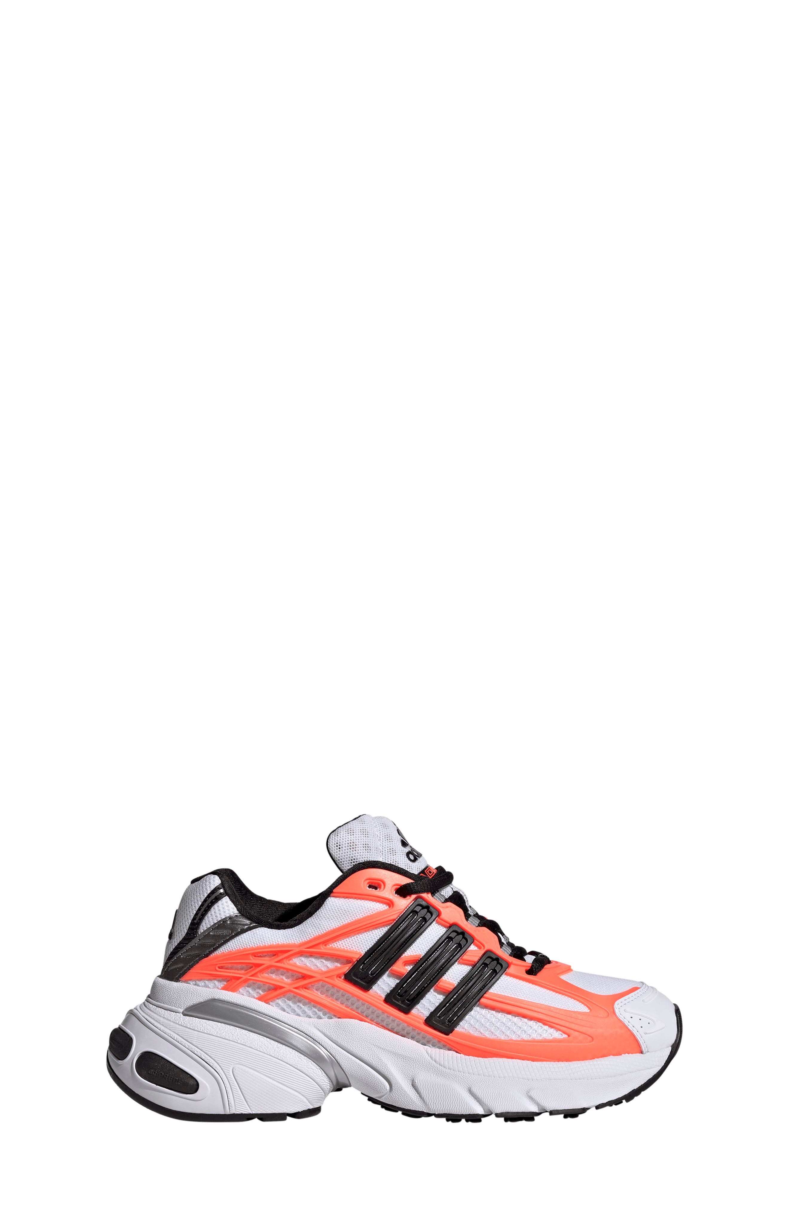 adidas Kids
 Adistar Cushion XLG 2.0 Sneaker, Alternate, color, White/ Black/ Solar Orange
