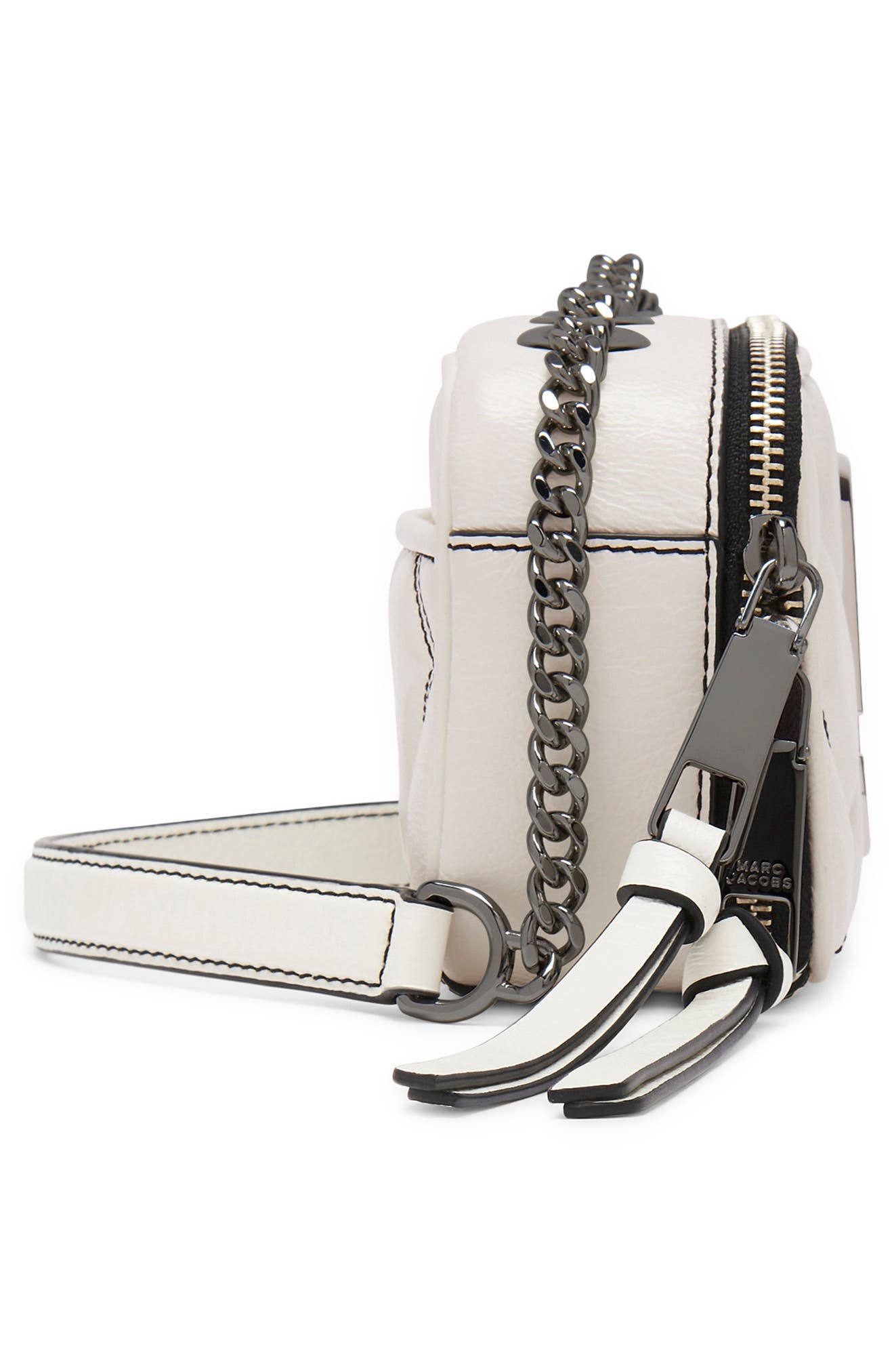 Marc Jacobs The Bi-Color Quilted Softshot Bag, Alternate, color, 