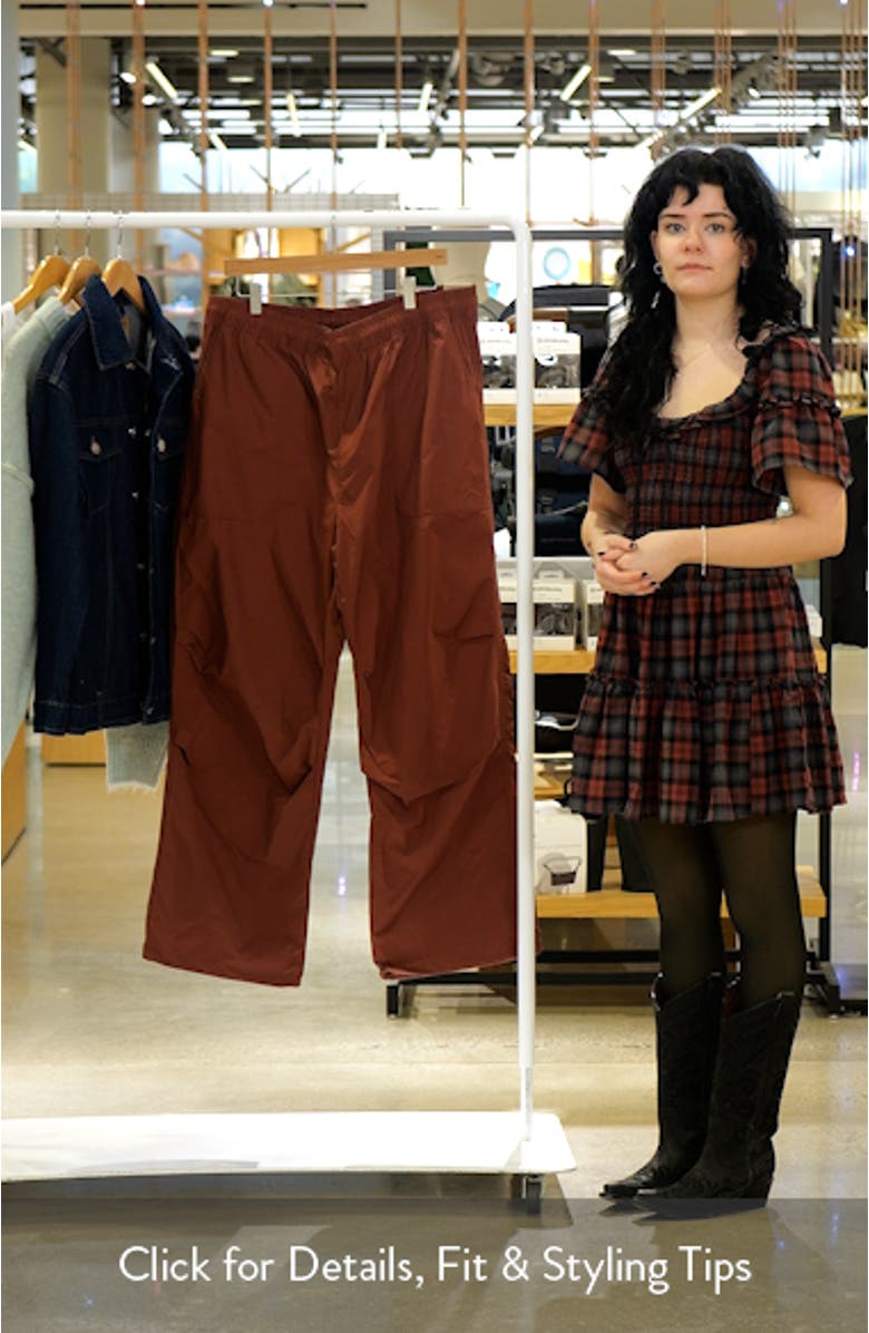 Essentials Straight Leg Nylon Pants, sales video thumbnail