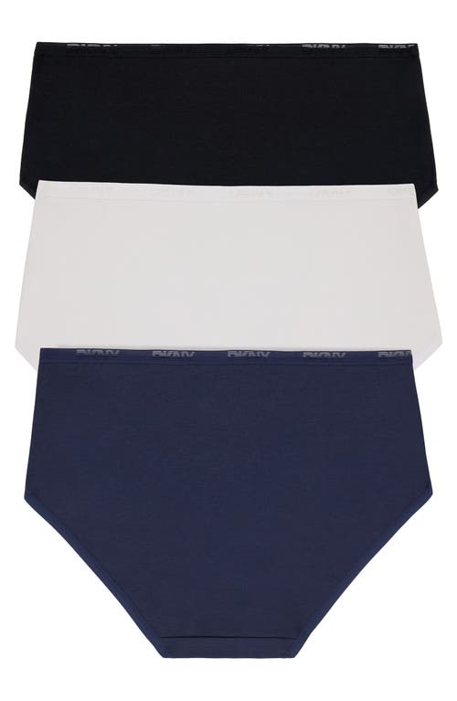 Dkny Table Top Assorted 3-pack Briefs In Multi