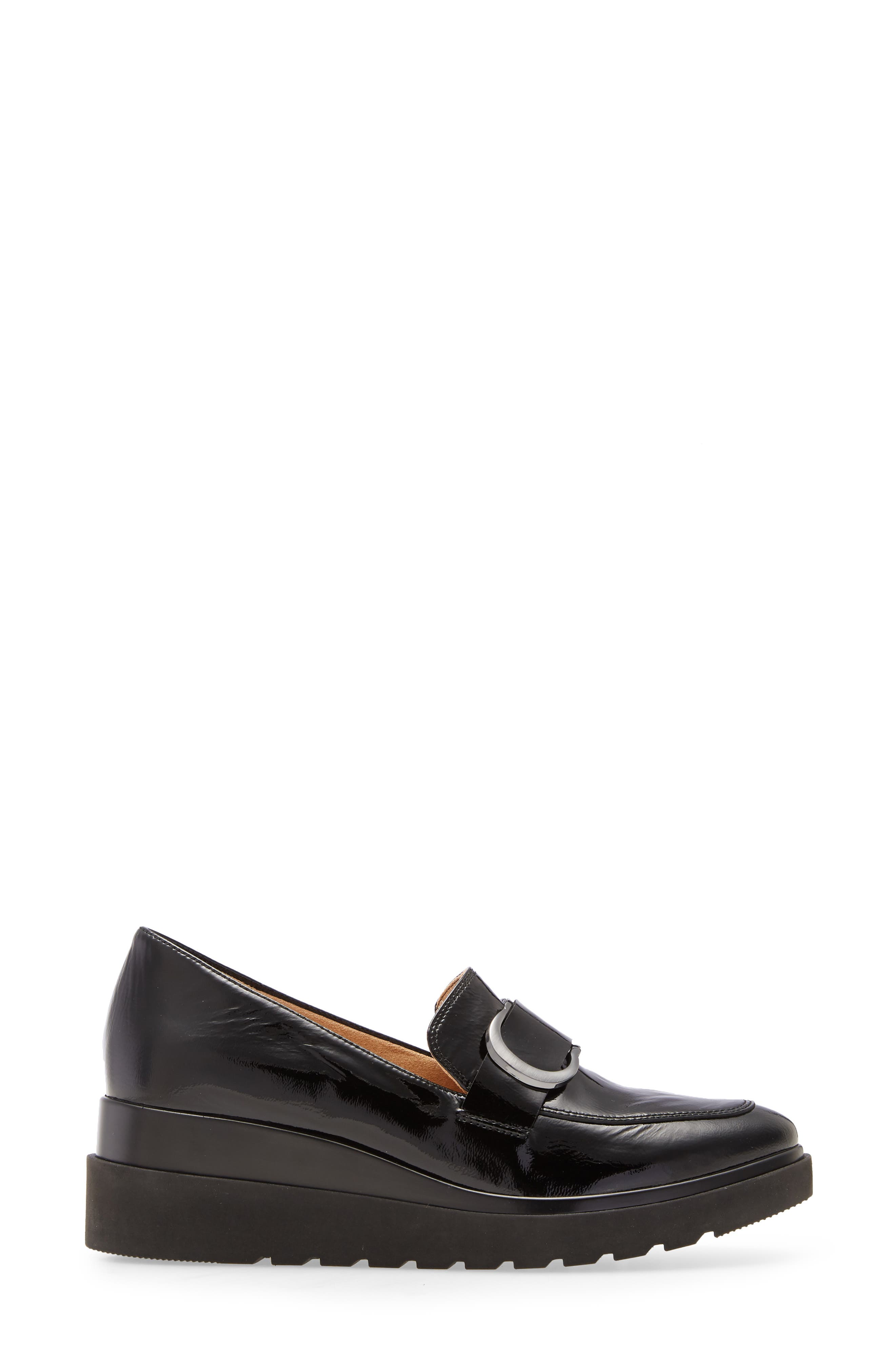 Naturalizer Somerset Wedge Loafer, Alternate, color, 