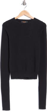 Renee C Open Sleeve Crewneck Sweater