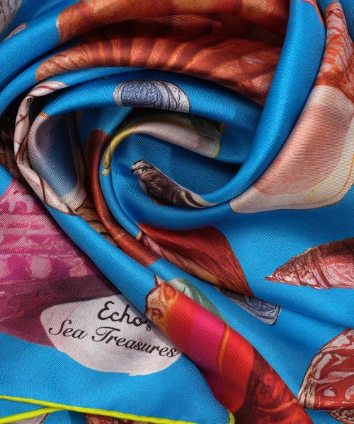 Echo Sea Treasures Scarf In Hawaiian Ocean