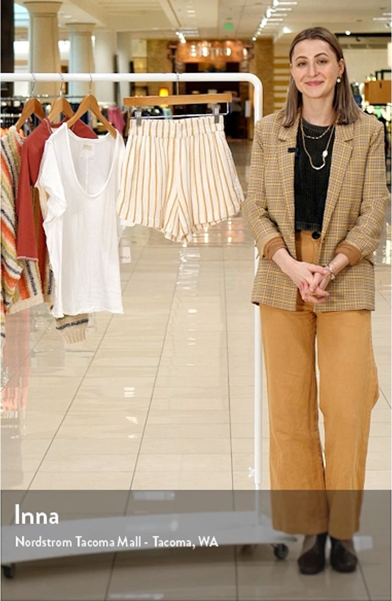 Premium Surf Stripe Cotton Shorts, sales video thumbnail