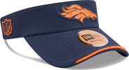New Era Men's New Era Navy Denver Broncos 2026 Sideline Adjustable Visor