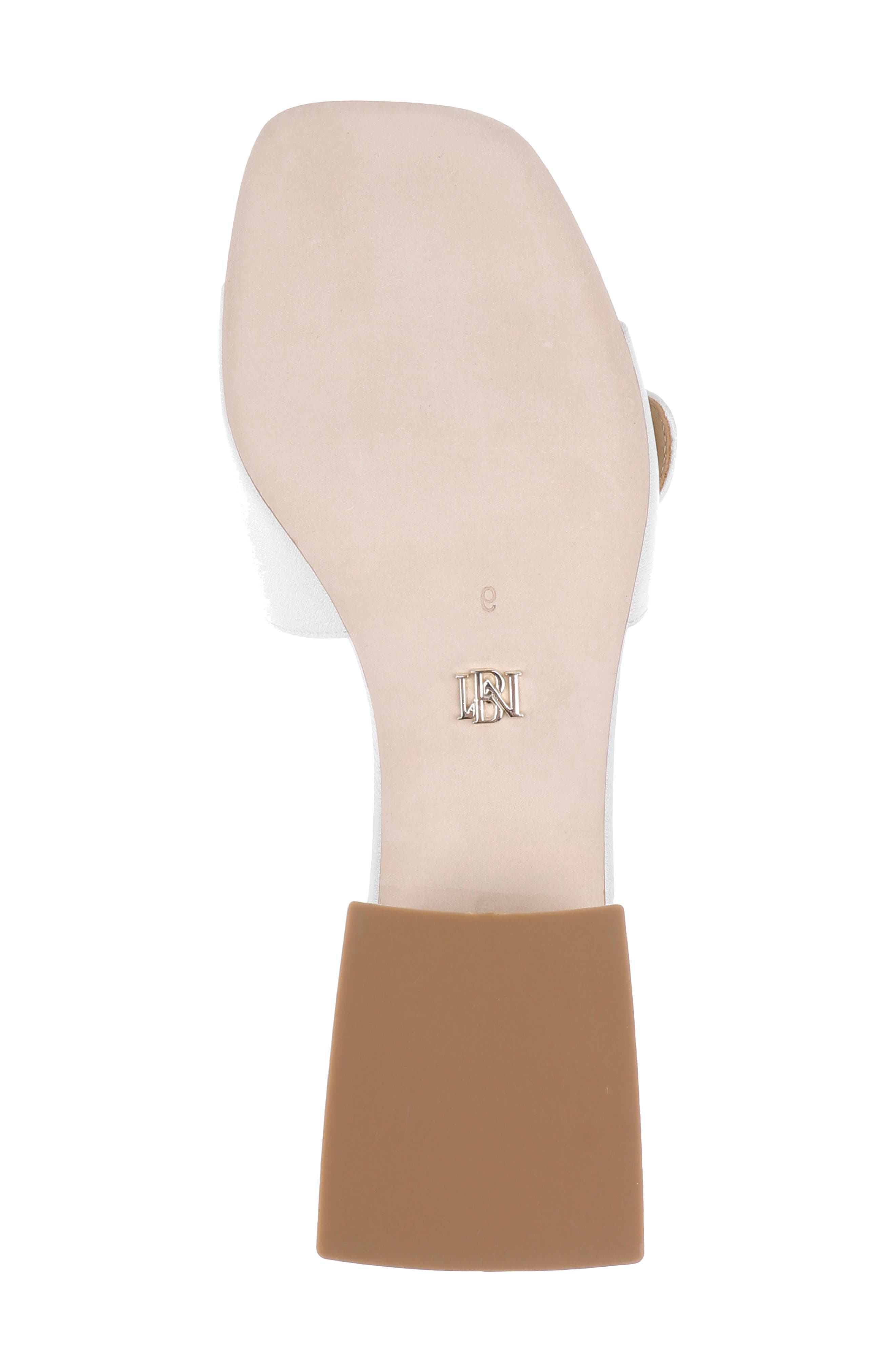 BADGLEY MISCHKA Odalys Sandal, Alternate, color, White Crepe