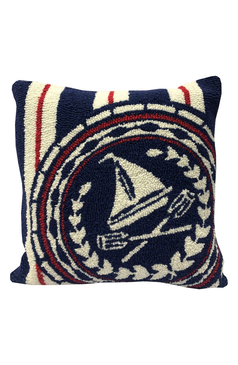 R16 HOME Nautical Throw Pillow, Main, color,