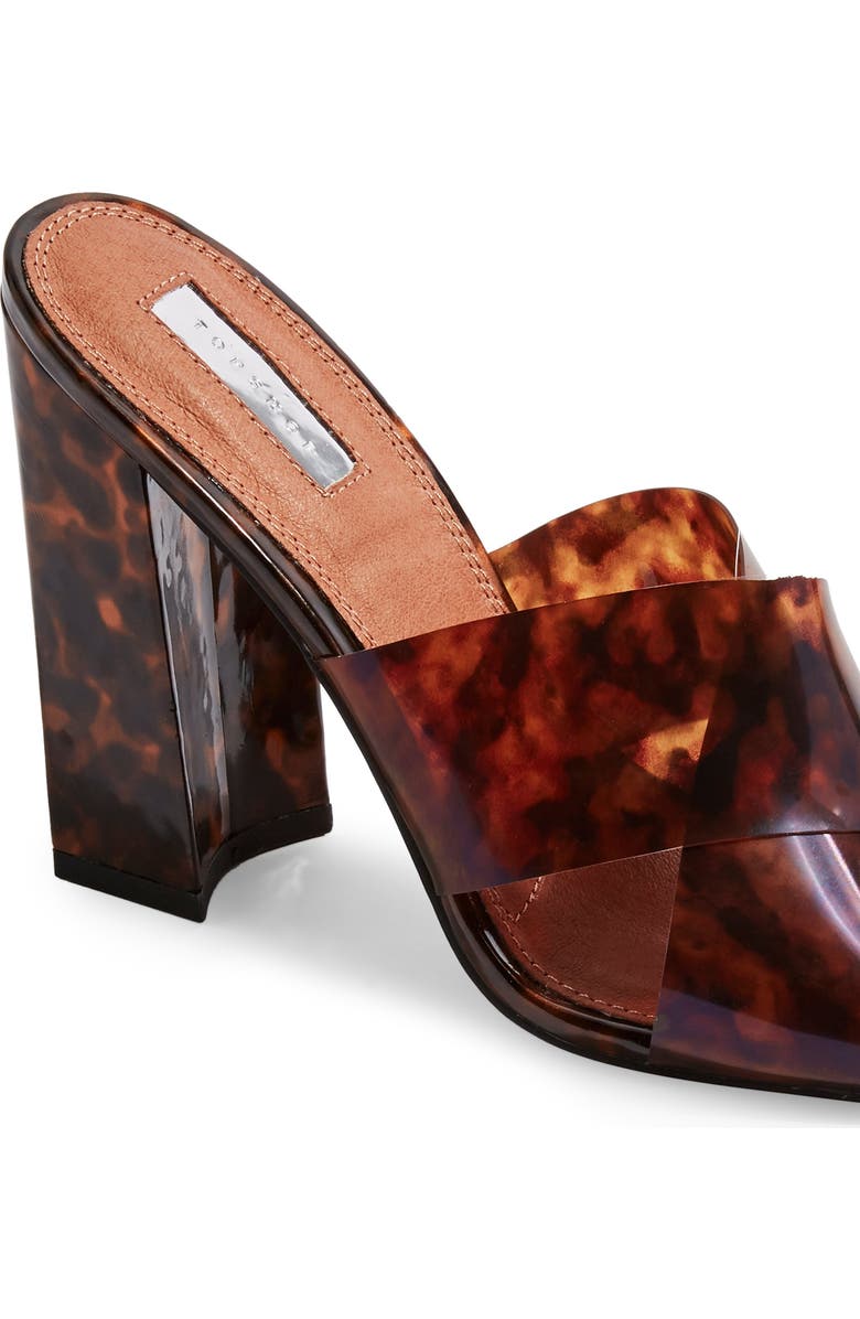 Topshop Regina Slide Sandal, Alternate, color,