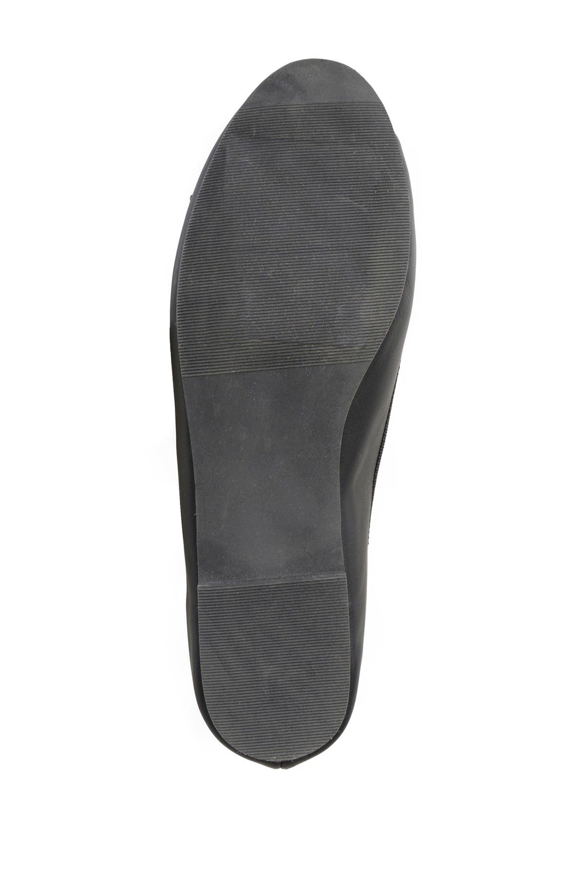 Journee Collection JOURNEE Vika Bow Flat, Alternate, color, Black