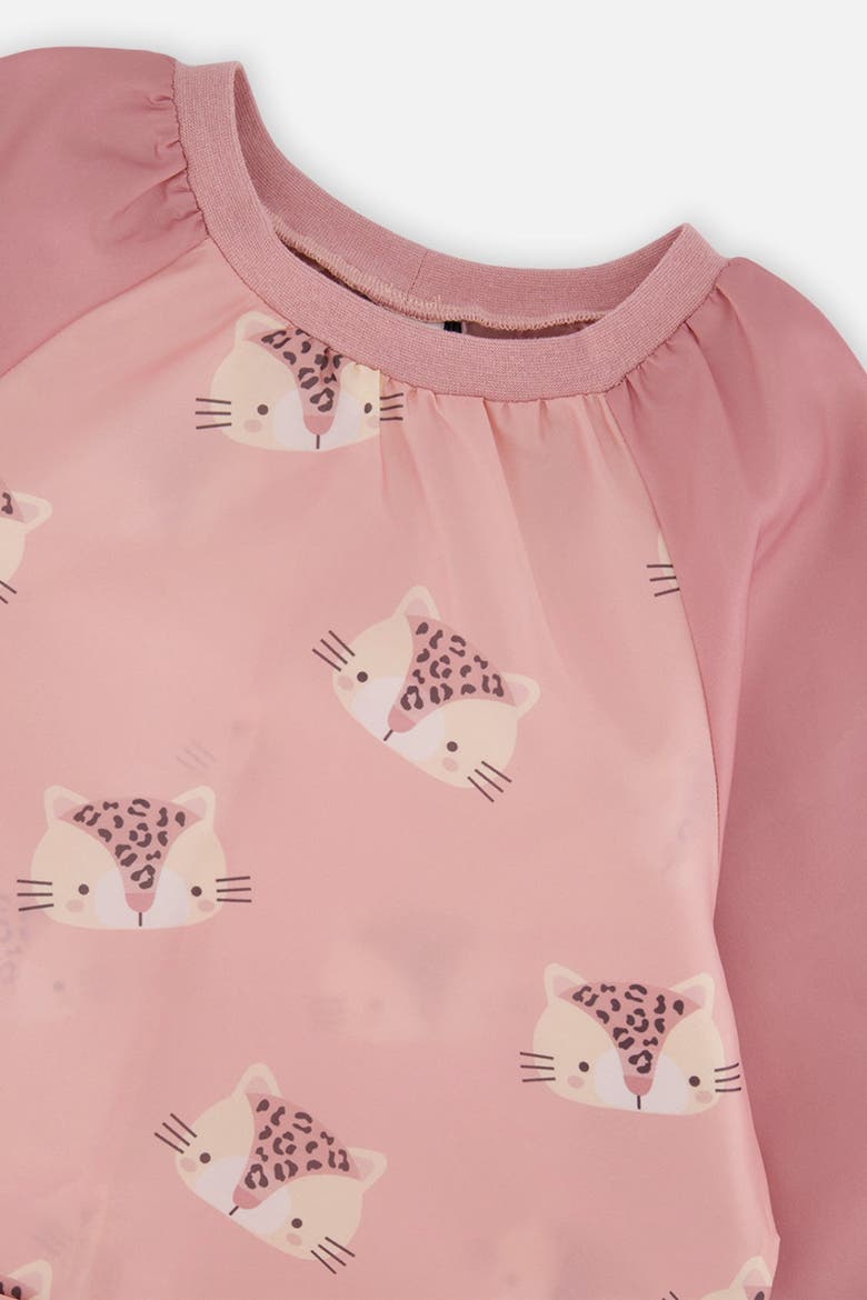 Leopard Functional School Apron, Alternate, color, Pink Leopard Print