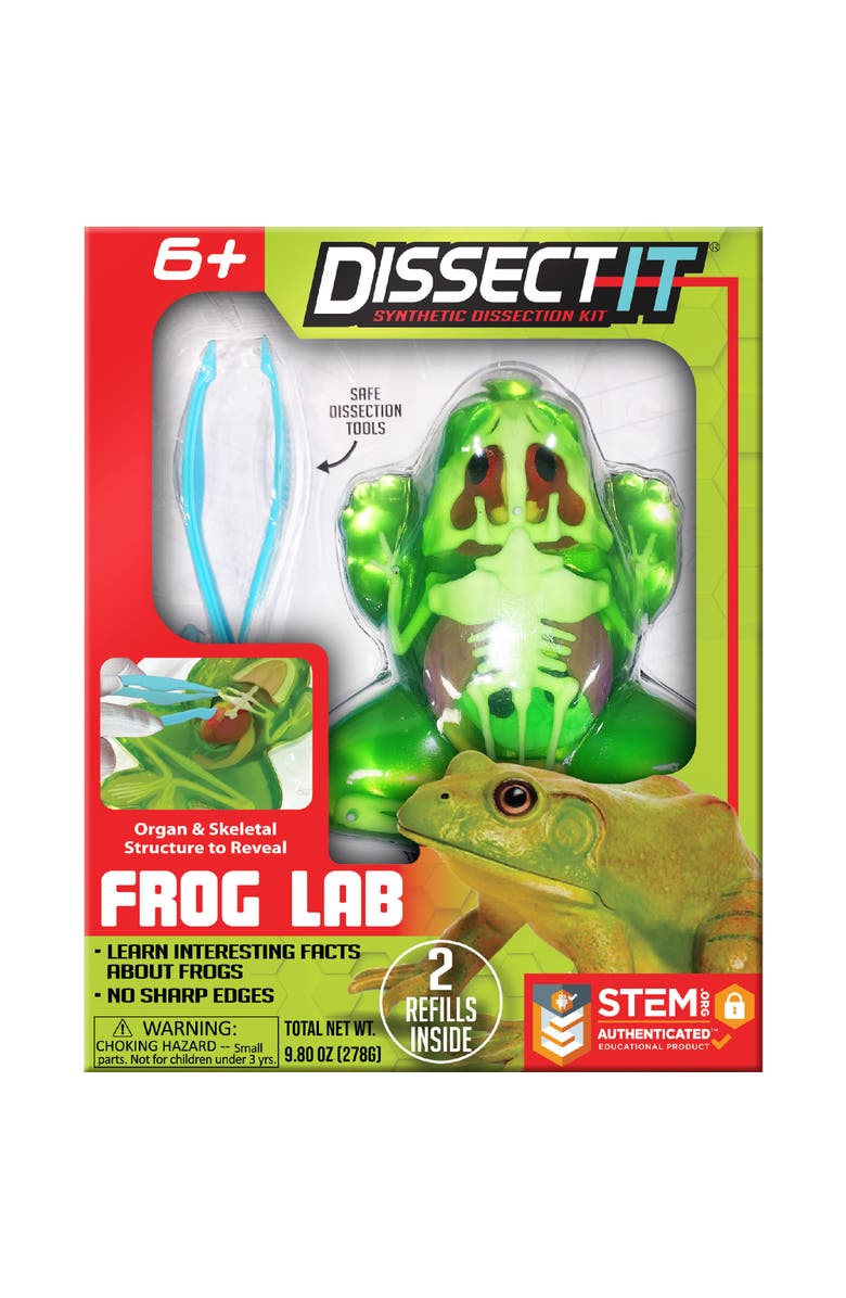 Dissect-It Dissect it Frog Lab, Science Kit, Ages 6+, Main, color, 