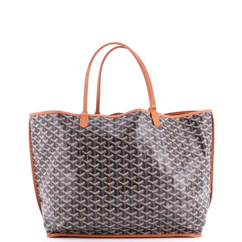 Anjou Reversible Tote Coated Canvas GM