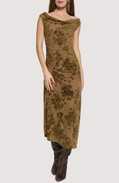 Dusklight Garden Maxi Dress