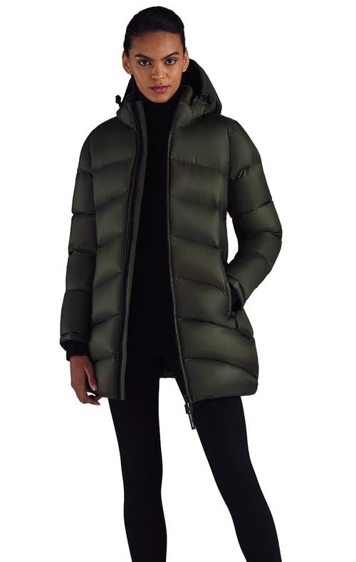 Triple F.a.t. Goose Puffer Down Parka In Green