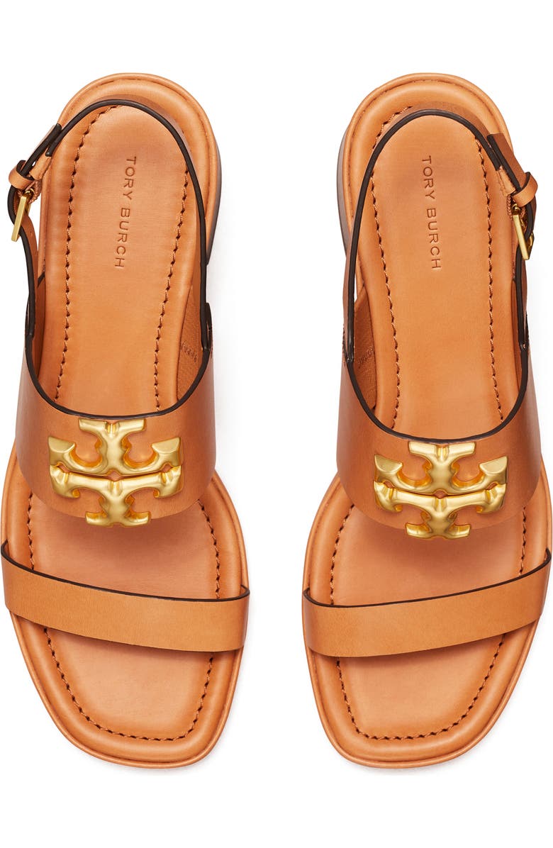 Tory Burch Eleanor Slingback Sandal, Alternate, color, Brandy