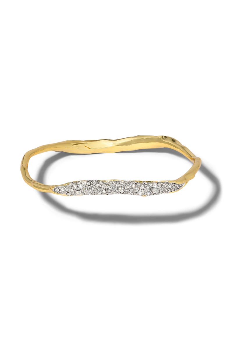 Solanales Skinny Bangle, Main, color, CRYSTALS