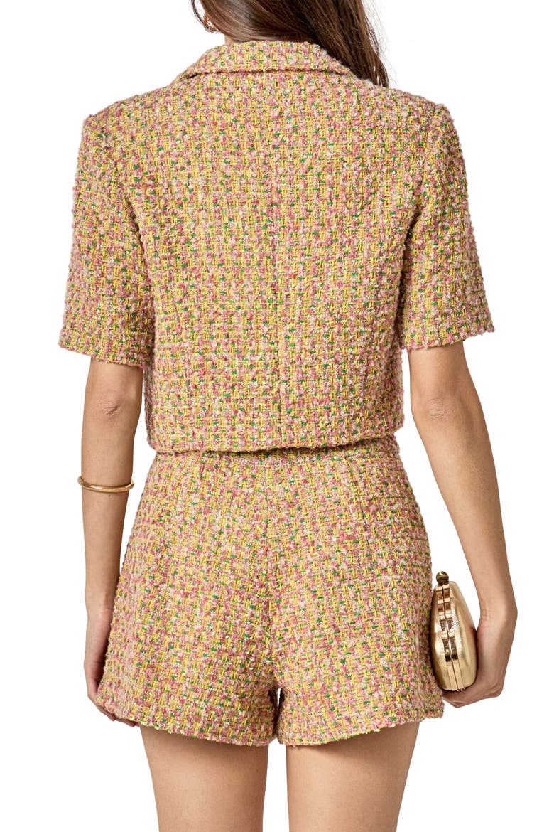 Crop Tweed Jacket, Alternate, color, MULTI