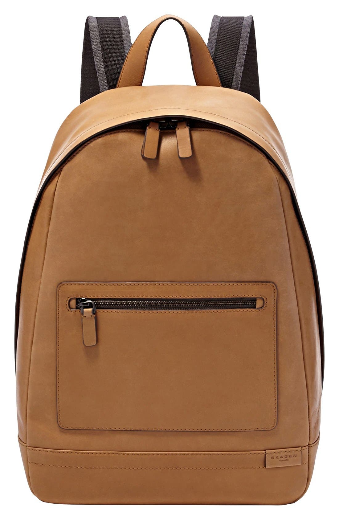 'Pueblo' Leather Backpack, Main, color, SAND