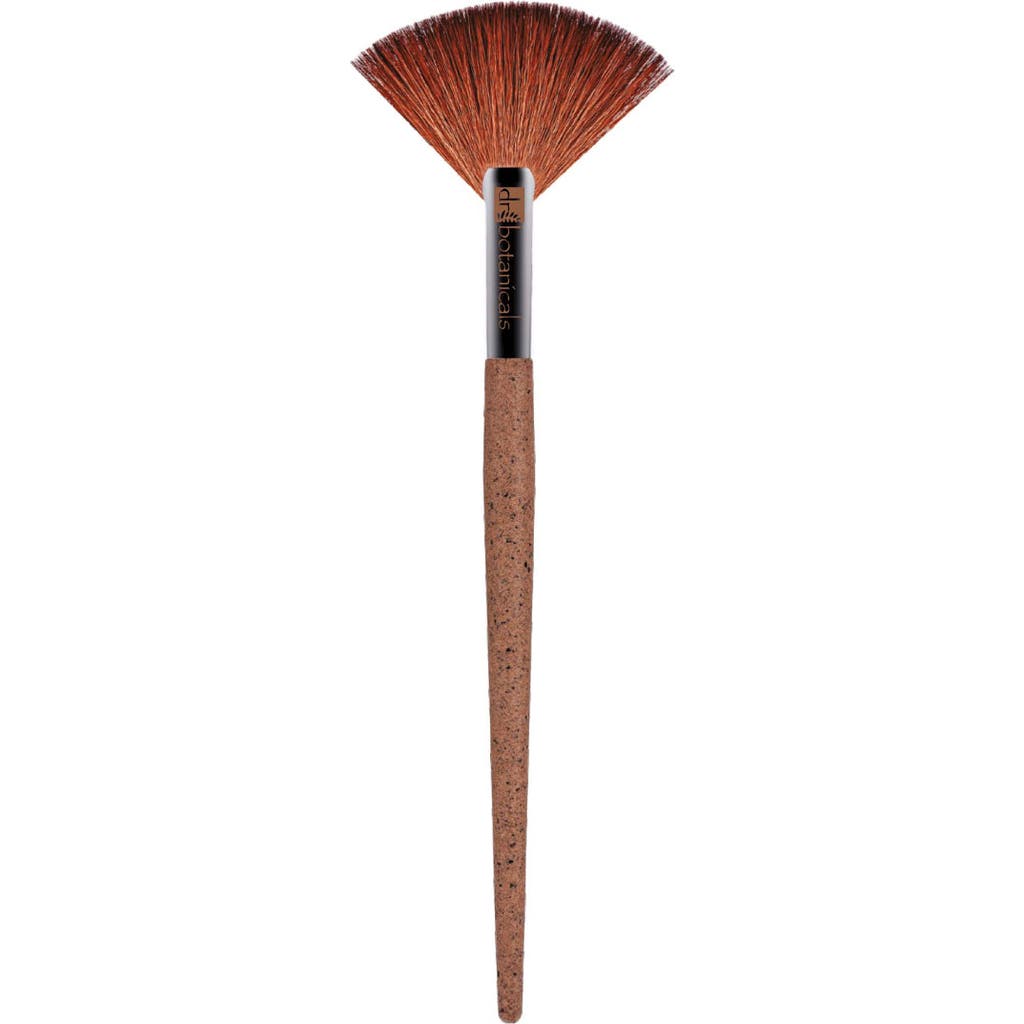 DR BOTANICALS Coffee Ground Fan Brush for Anti-Aging, Brightening in White at Nordstrom